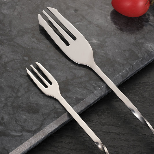 Stainless Steel Teardrop Bar Spoon – Threaded Cocktail Stirring Spoon