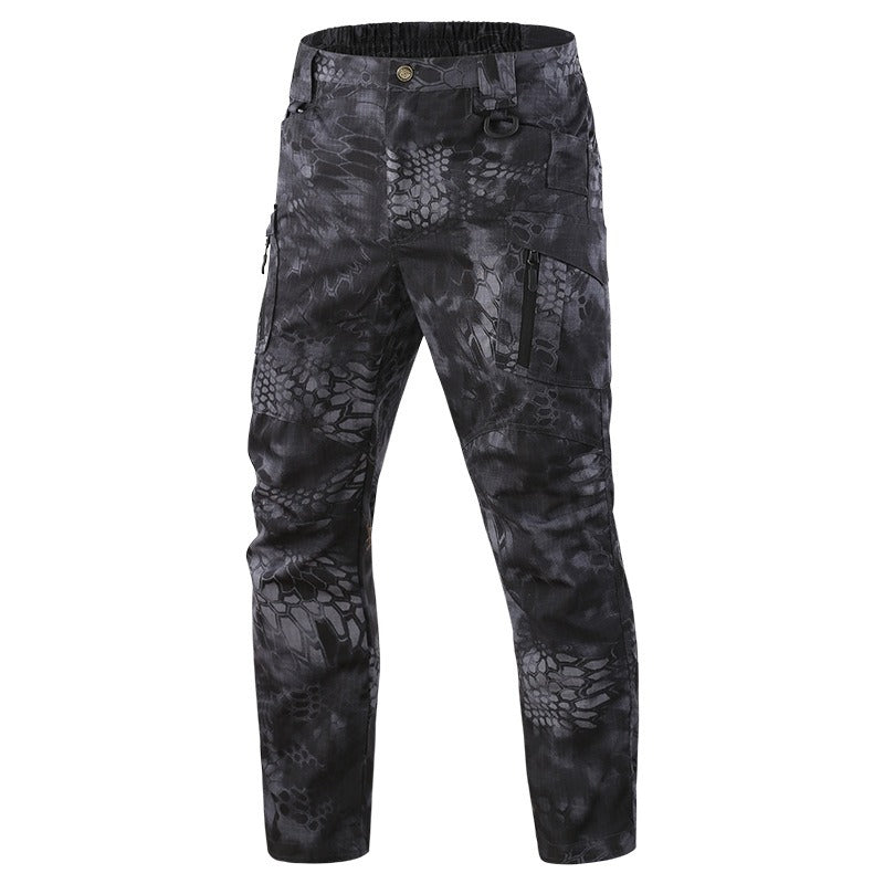 Men's Tactical Cargo Pants | Multi-Pocket | Camo & Solid Colors | S-3XL