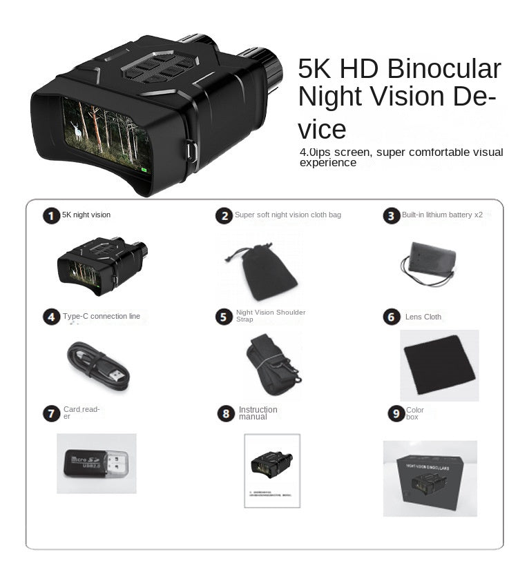 N016 Dual-Tube Night Vision Device, 6×–10× Magnification