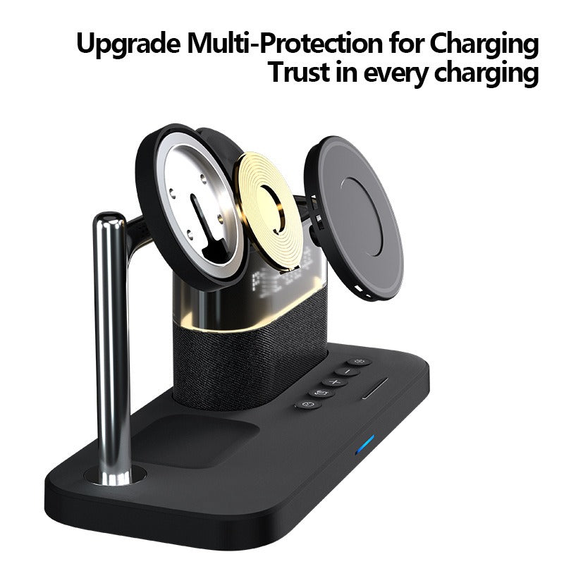 3-in-1 Magnetic Wireless Charger – 25W Fast Charging Station for iPhone, Apple Watch & AirPods