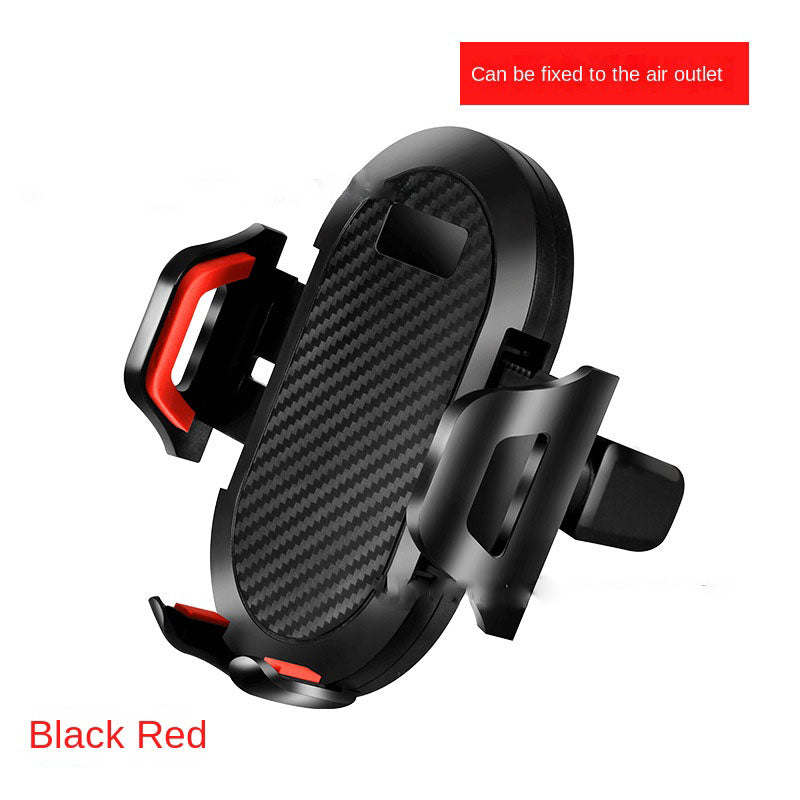 Universal Auto-Lock Car Phone Mount – Air Vent, Suction Cup & Clamp | Telescopic Arm, One-Hand Operation | Fits All Phones