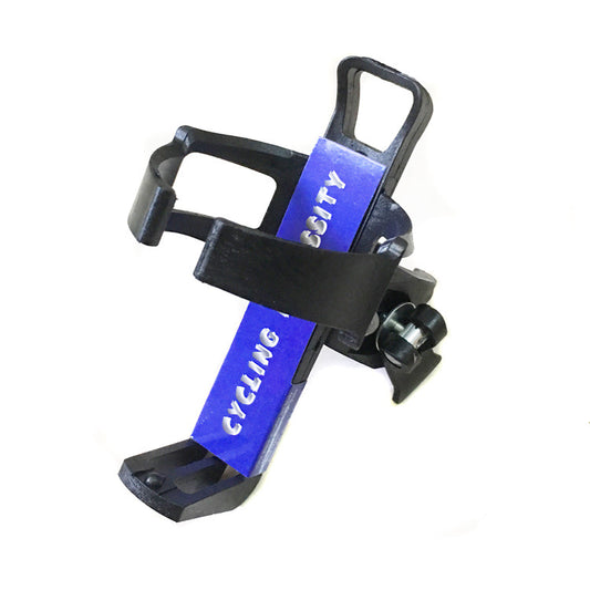 Quick-Release Bicycle Bottle Cage with Rotating Clamp