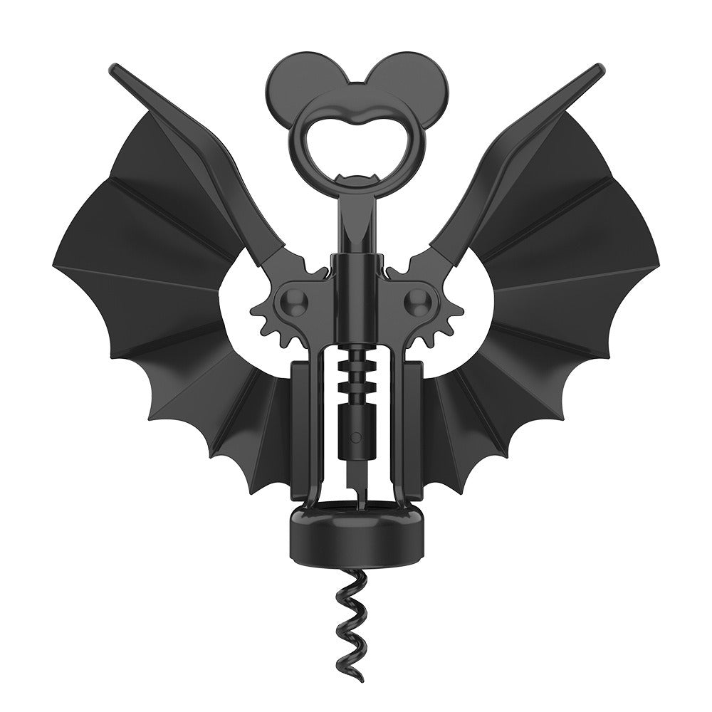 Bat Wing 2-in-1 Corkscrew & Bottle Opener – Novelty Winged Wine Opener Gift Set in Box