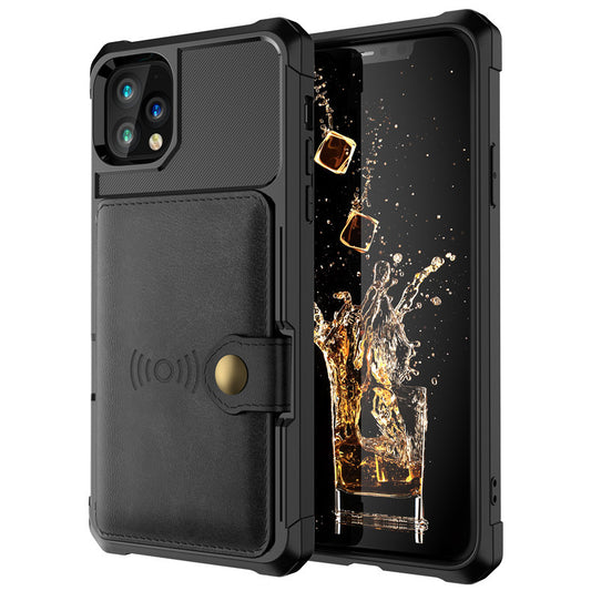 Magnetic Card Sleeve Wallet Case for iPhone 13 Series