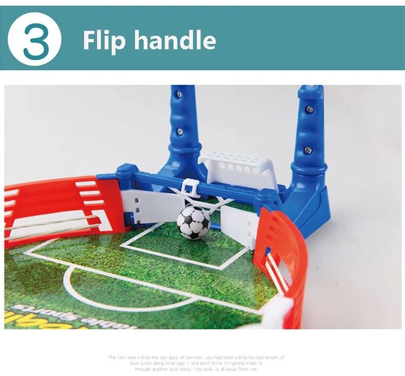 Portable Mini Tabletop Football Game for 2 Players