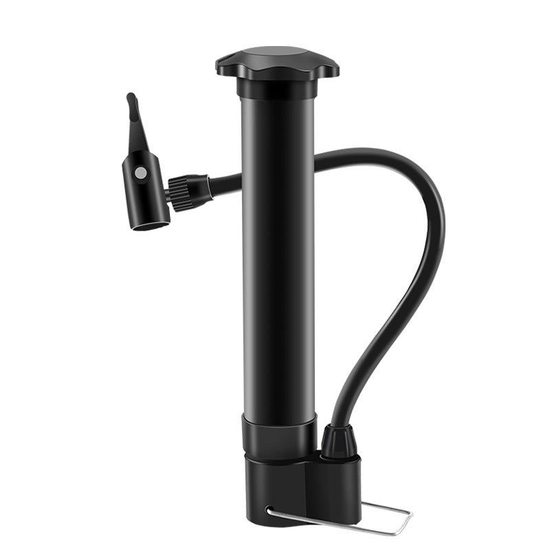 Portable Manual Bike Pump – Schrader Valve, 80 PSI, Lightweight for Road & MTB