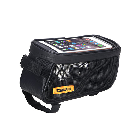 Bicycle Top-Tube Phone Bag with Touchscreen Window