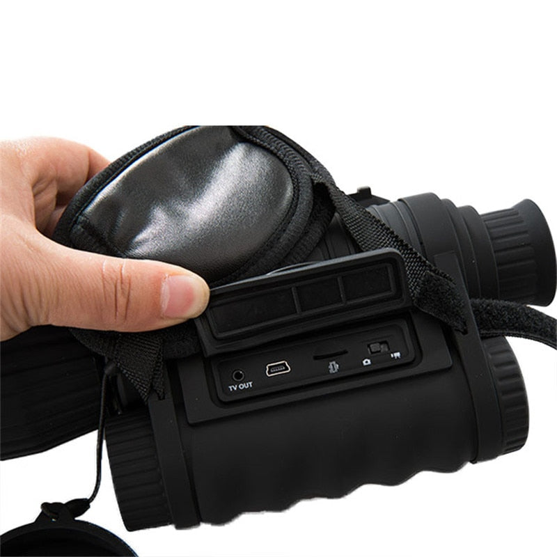6×50 Infrared Digital Night-Vision Monocular with 1.5-Inch Display