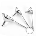 3-Piece Stainless Steel Mini Funnel Set | Oil, Wine & Kitchen Liquid Funnels