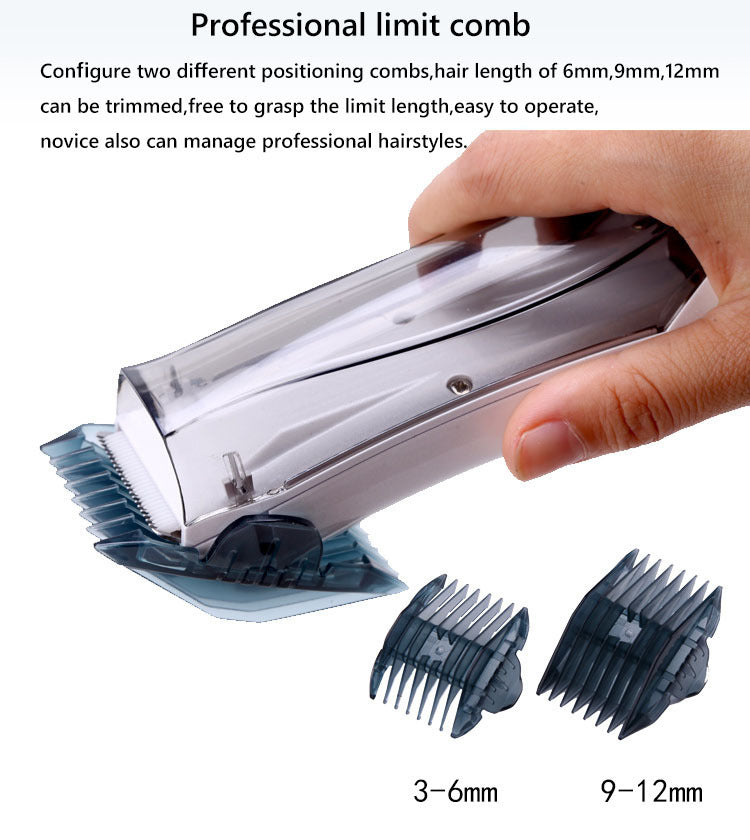Cordless Pet Hair Clipper – Ceramic Blade, Built-In Hair Collection Chamber, USB Rechargeable | Cats & Dogs | 3 Colors