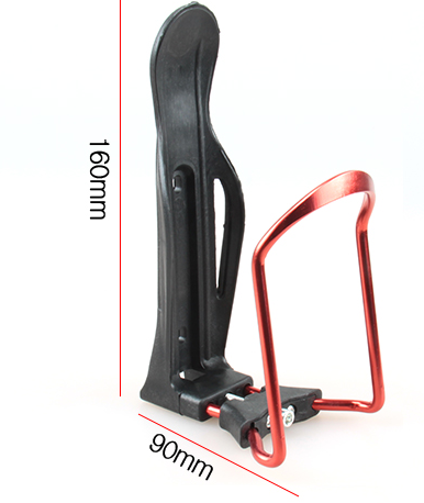 Adjustable Bicycle Water Bottle Cage, Aluminum Alloy & ABS
