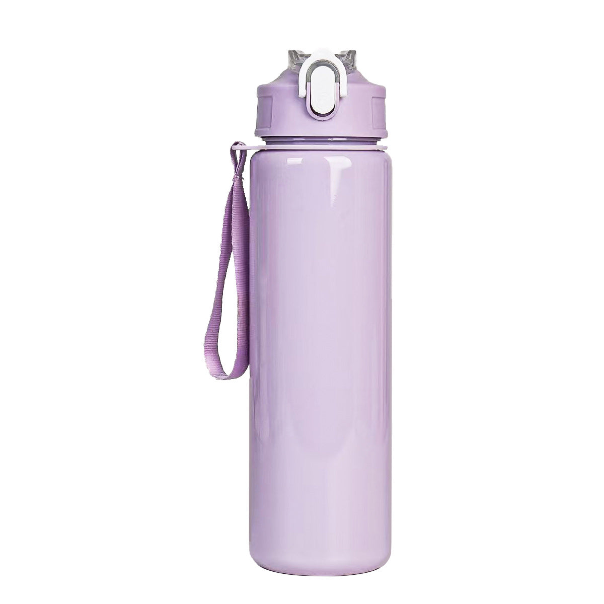 700ml Portable Straw Water Cup – Solid Color Plastic Tumbler for Outdoor & Everyday Use