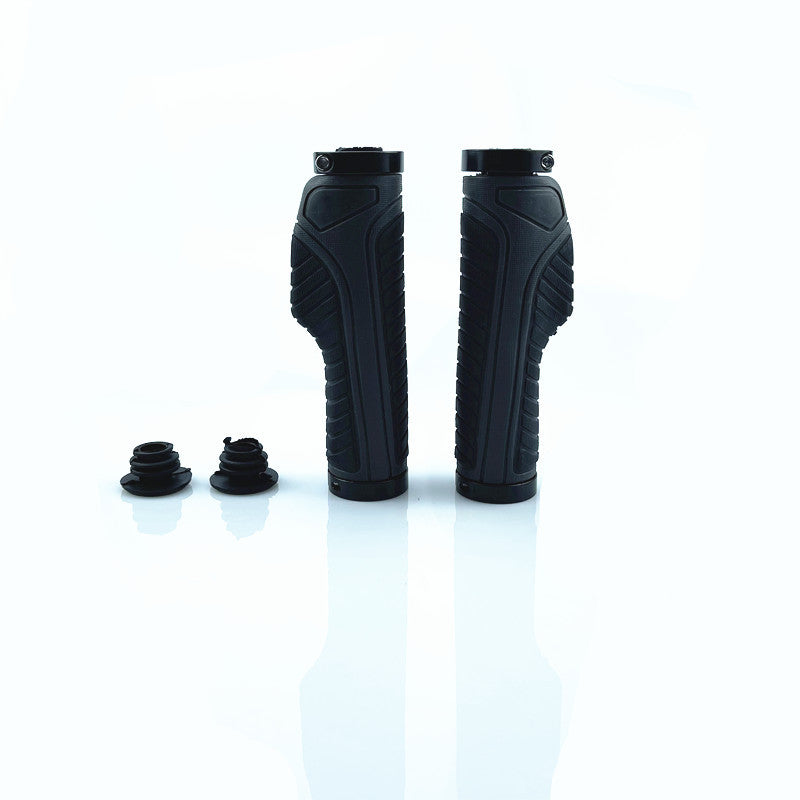 13 cm Bilateral-Locking Rubber Bicycle Handlebar Grips