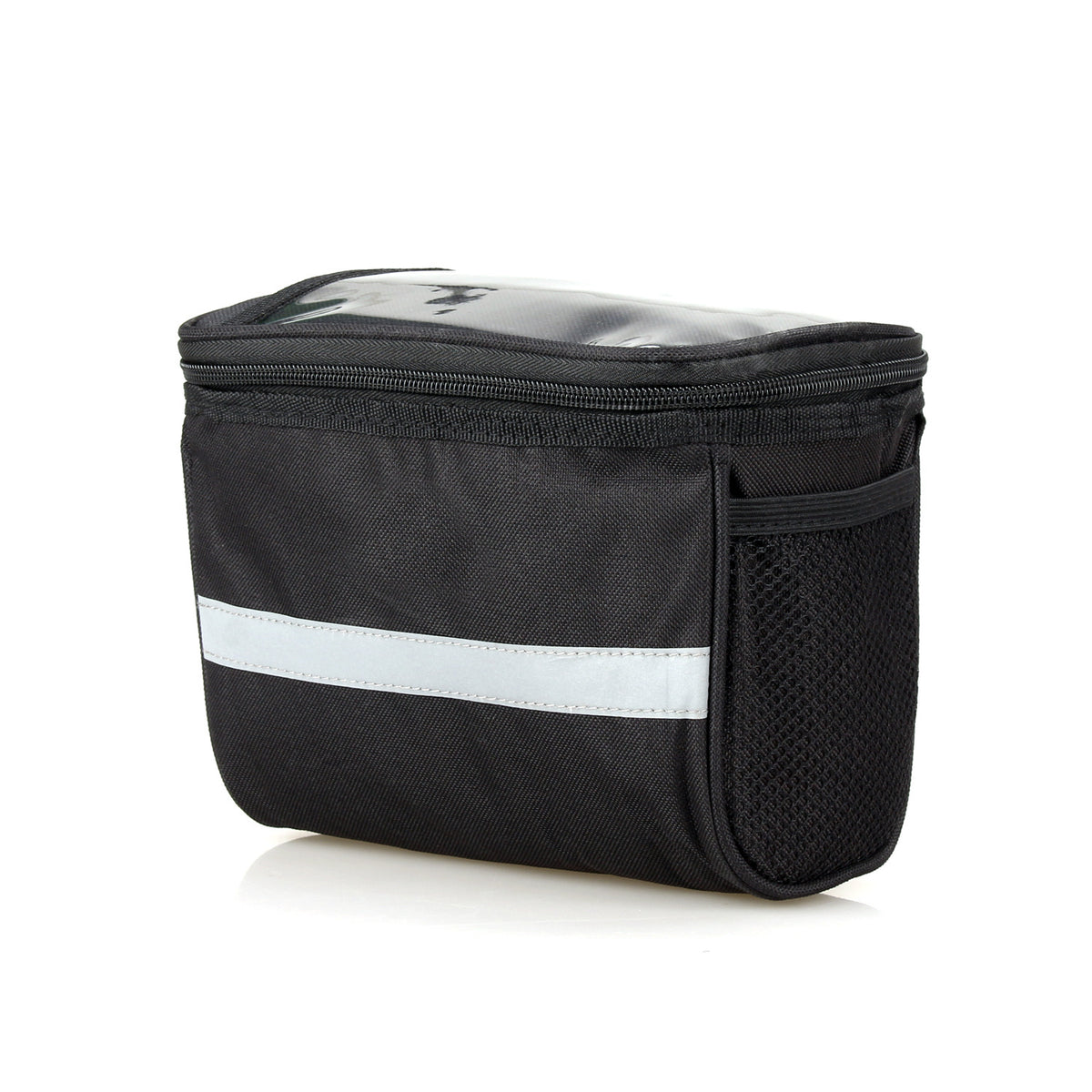 1.5L Insulated Bicycle Handlebar Bag with Touchscreen Window