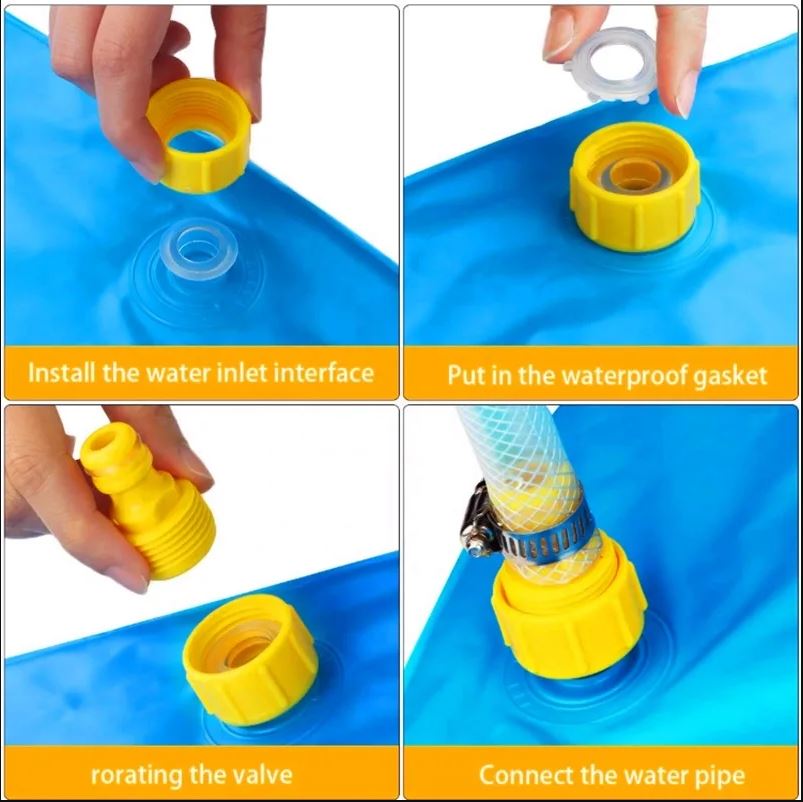 Kids’ PVC Sprinkler Splash Pad Water Mat