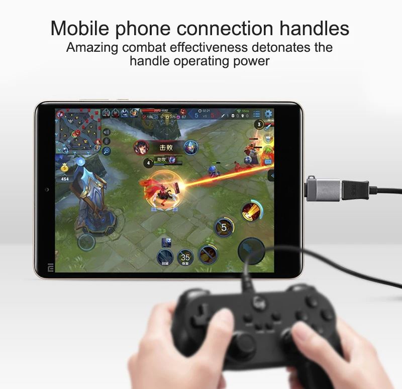 USB-C 3.0 OTG Adapter for Charging and Data