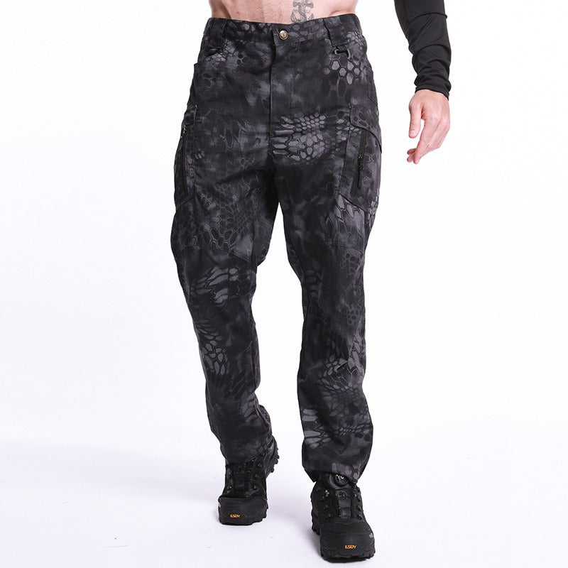 Men's Tactical Cargo Pants | Multi-Pocket | Camo & Solid Colors | S-3XL