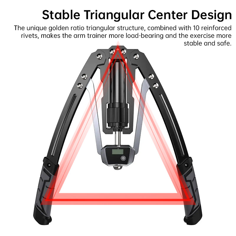 Adjustable Hydraulic Arm Trainer for Chest & Arm Workouts