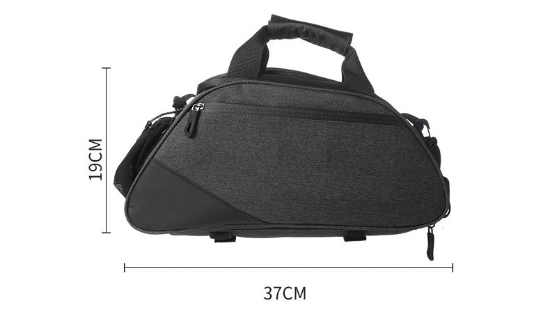 Expandable 840D Nylon Bicycle Rear-Rack Pannier Bag