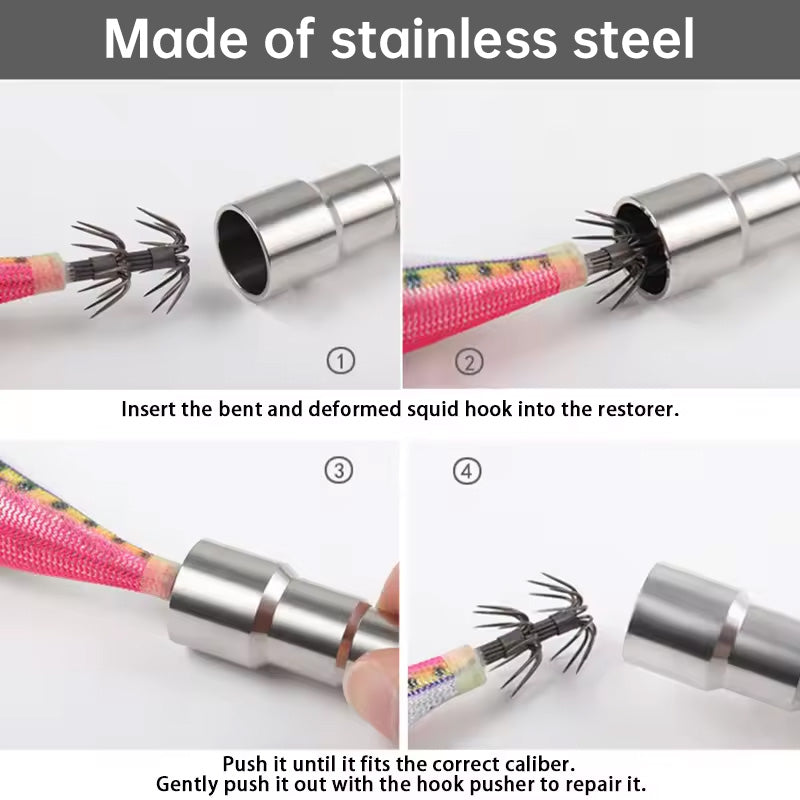 Stainless-Steel Squid & Octopus Hook Corrector