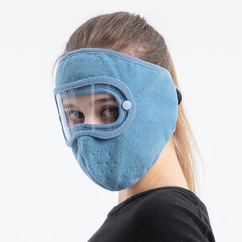 Fleece Balaclava Face Mask with Lens for adults