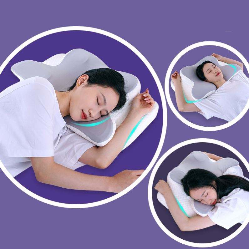 Ergonomic Cervical Memory Foam Pillow – Orthopedic Neck Support for Better Sleep