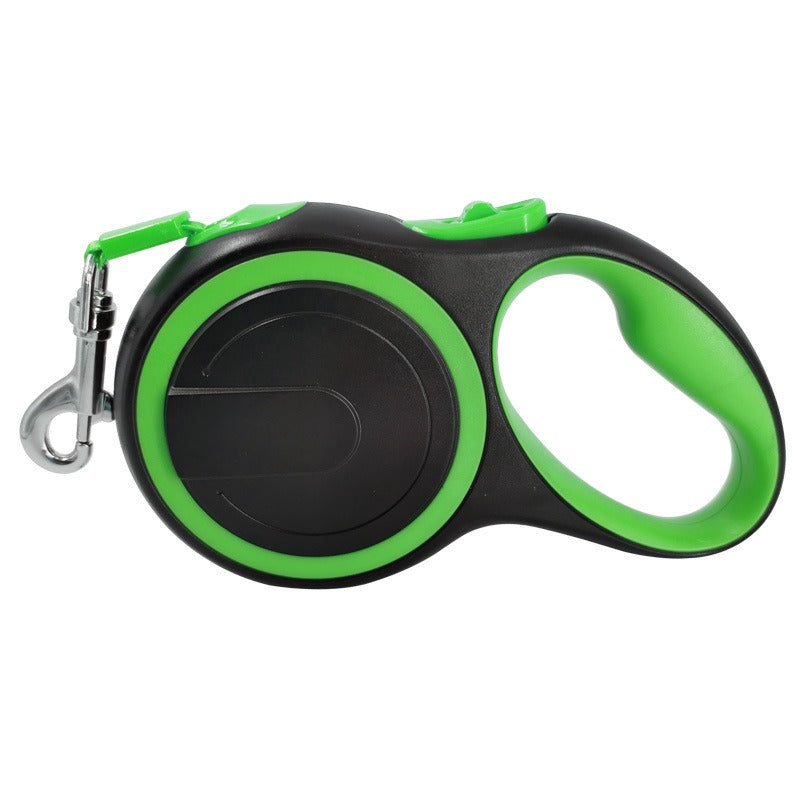Heavy-Duty Retractable Dog Leash for Medium & Large Dogs – 5M or 8M, 50kg Rated, One-Button Brake | 4 Colors