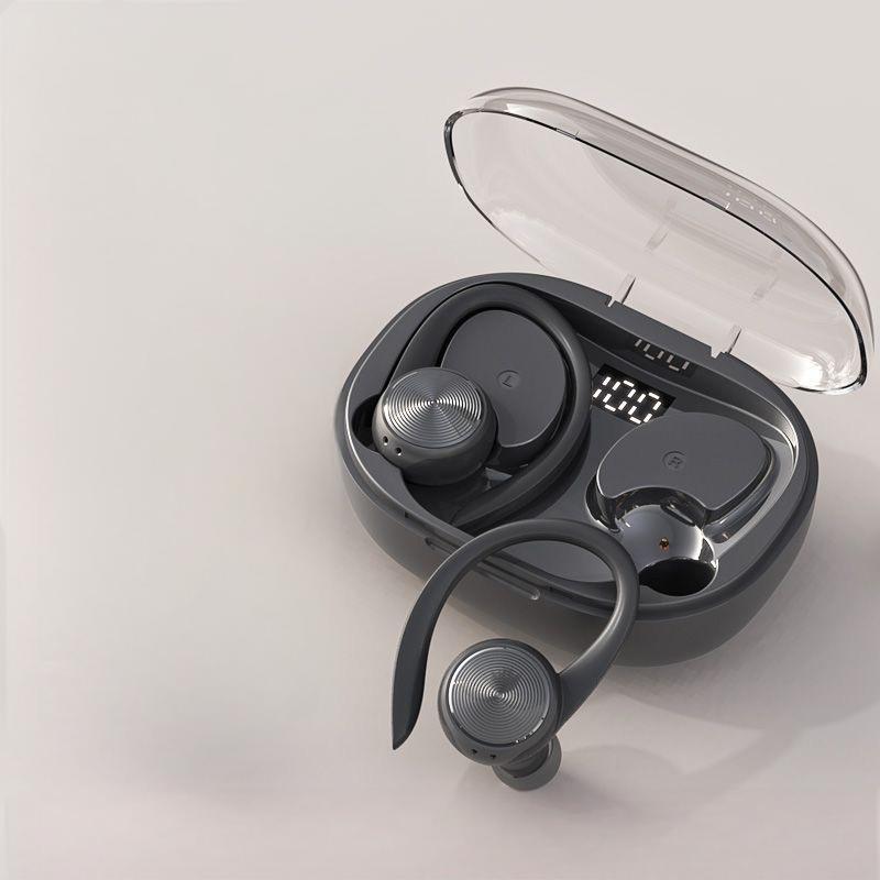 Q36 TWS Sports Bluetooth Earbuds – Hanging Ear Sweatproof Wireless Earphones