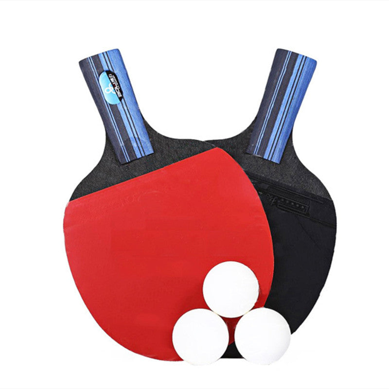 A10 Double-Sided Table Tennis Racket Set with 7-Layer Blade