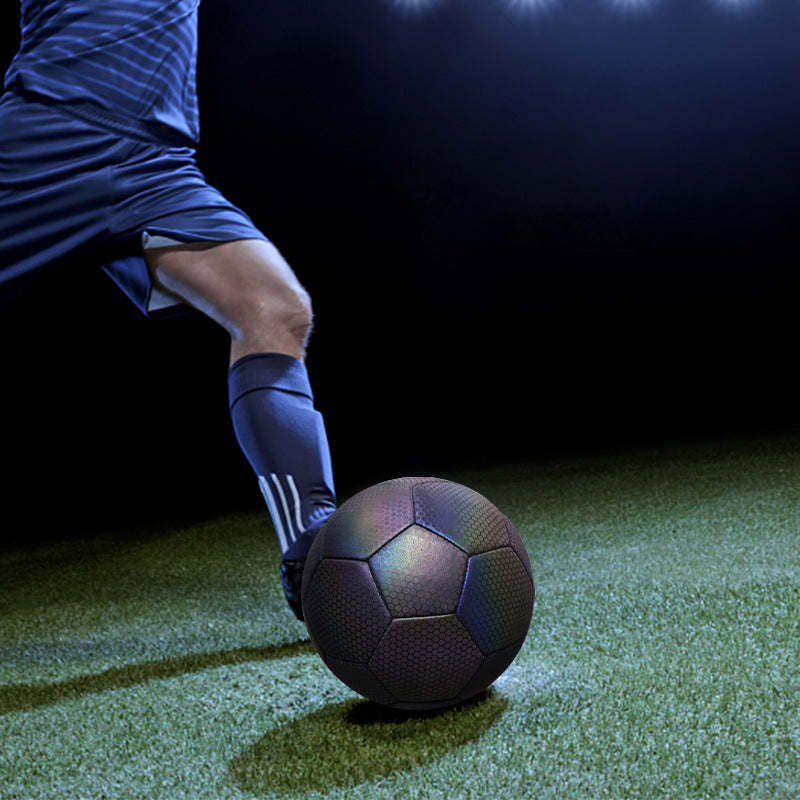 Reflective PU Soccer Ball for Match & Training