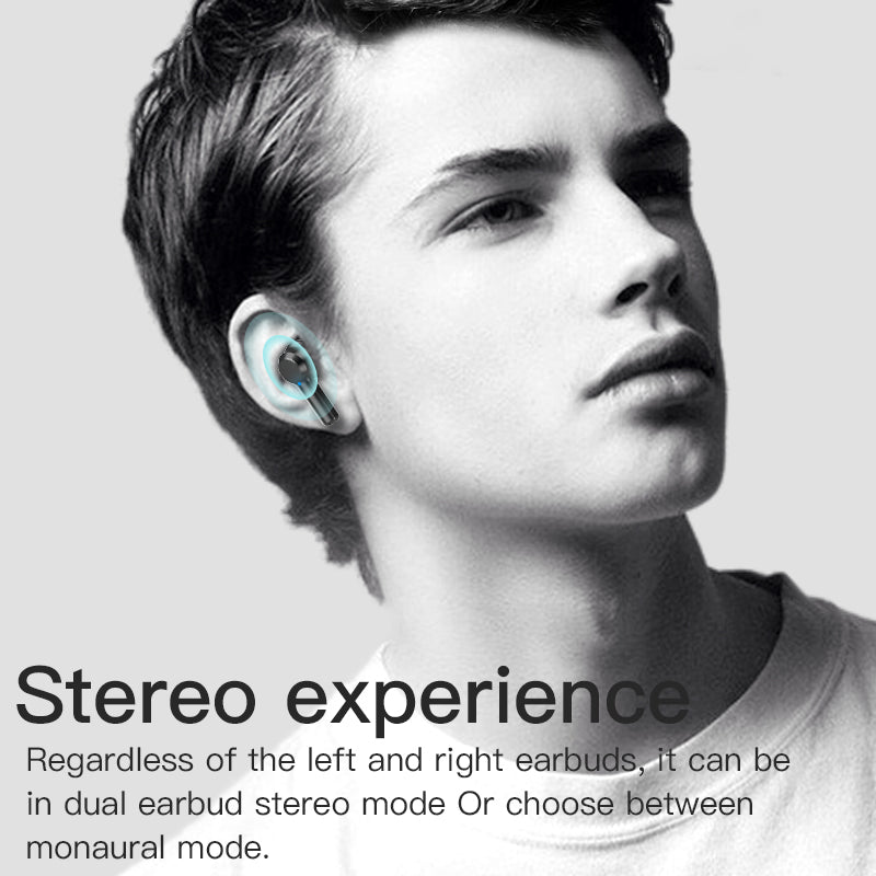 W20 True Wireless Bluetooth Earbuds – Touch Control In-Ear Headset