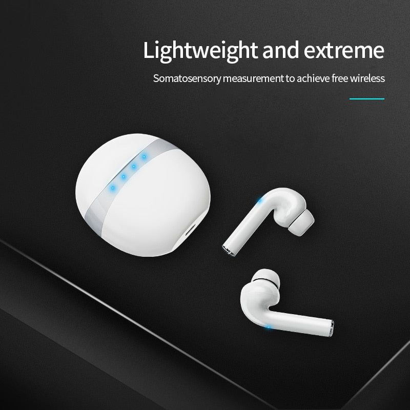 M19 TWS Wireless Bluetooth 5.0 Earbuds – Touch Control Stereo Bass Headset