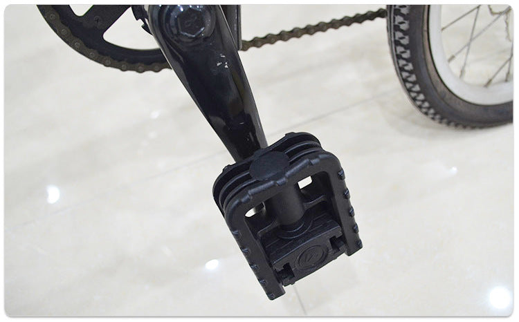 Foldable Steel and PP Bicycle Pedal, 14 mm Shaft