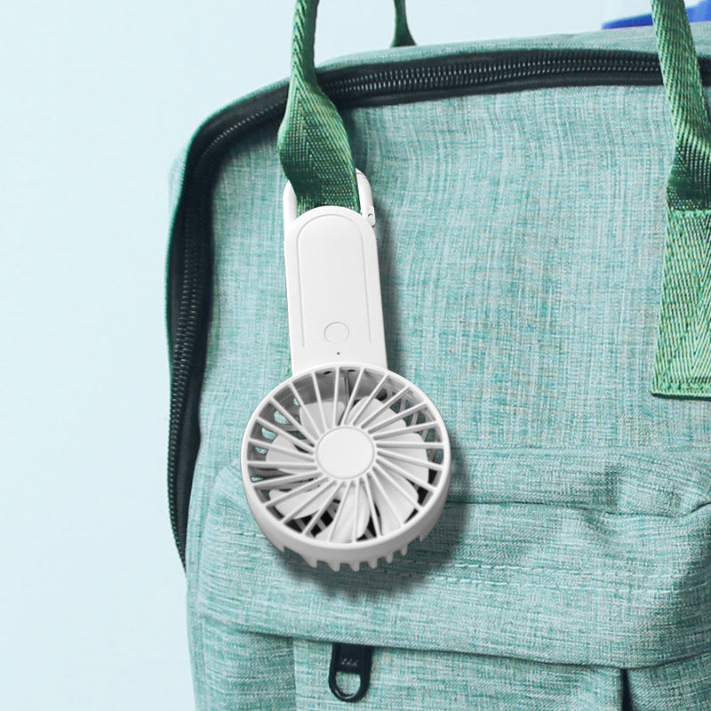 Mini USB Oscillating Desk Fan – 3-Speed Quiet Portable Fan for Office, Home & Outdoor Use