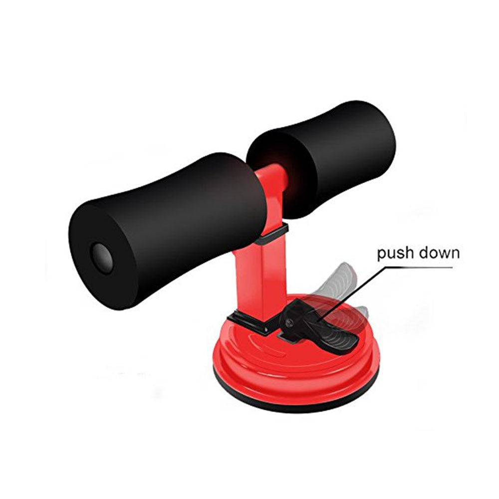 Red Sit-Up Assistant Bar for Home Exercise