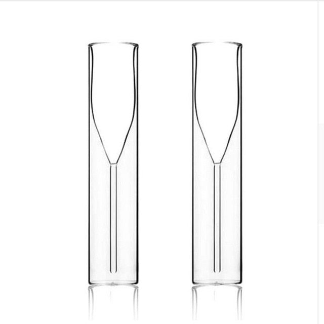 Double-Wall Champagne Flute Glass – 115 ml