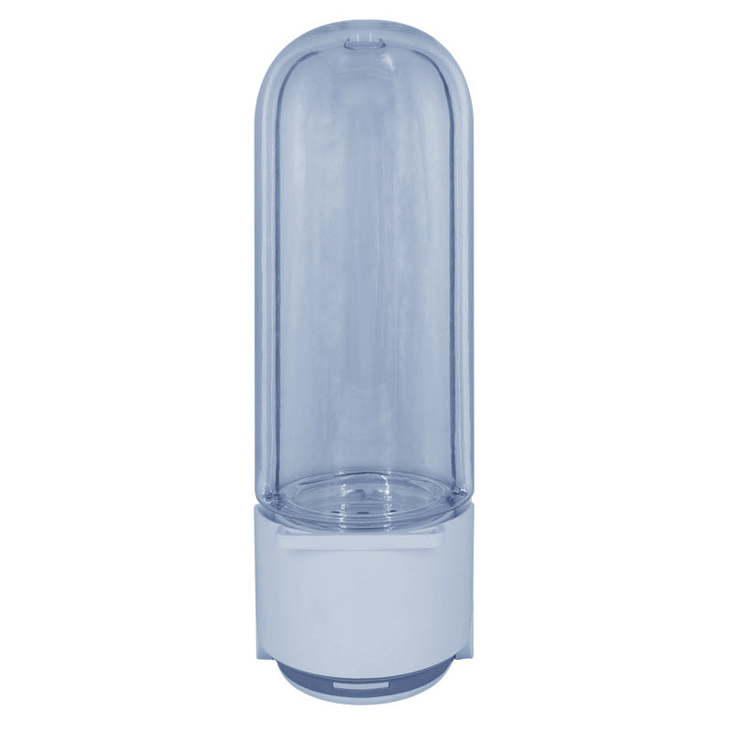 Flip-Top Portable Pet Water Bottle with Built-In Drinking Trough – 420ml, Leak-Proof, Lanyard Included | 4 Colors