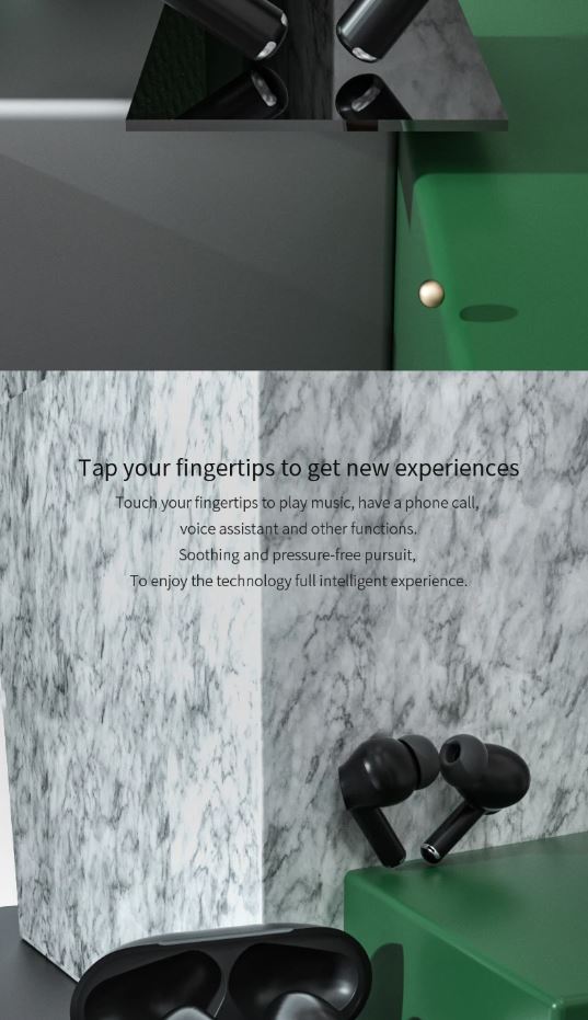 TWS Bluetooth 5.0 Wireless Earbuds with Charging Case
