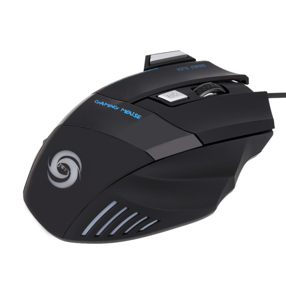 A868 7-Button Wired Gaming Mouse with Fire Key