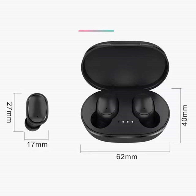A6S Bluetooth 5.2 TWS Wireless Earbuds with Charging Case