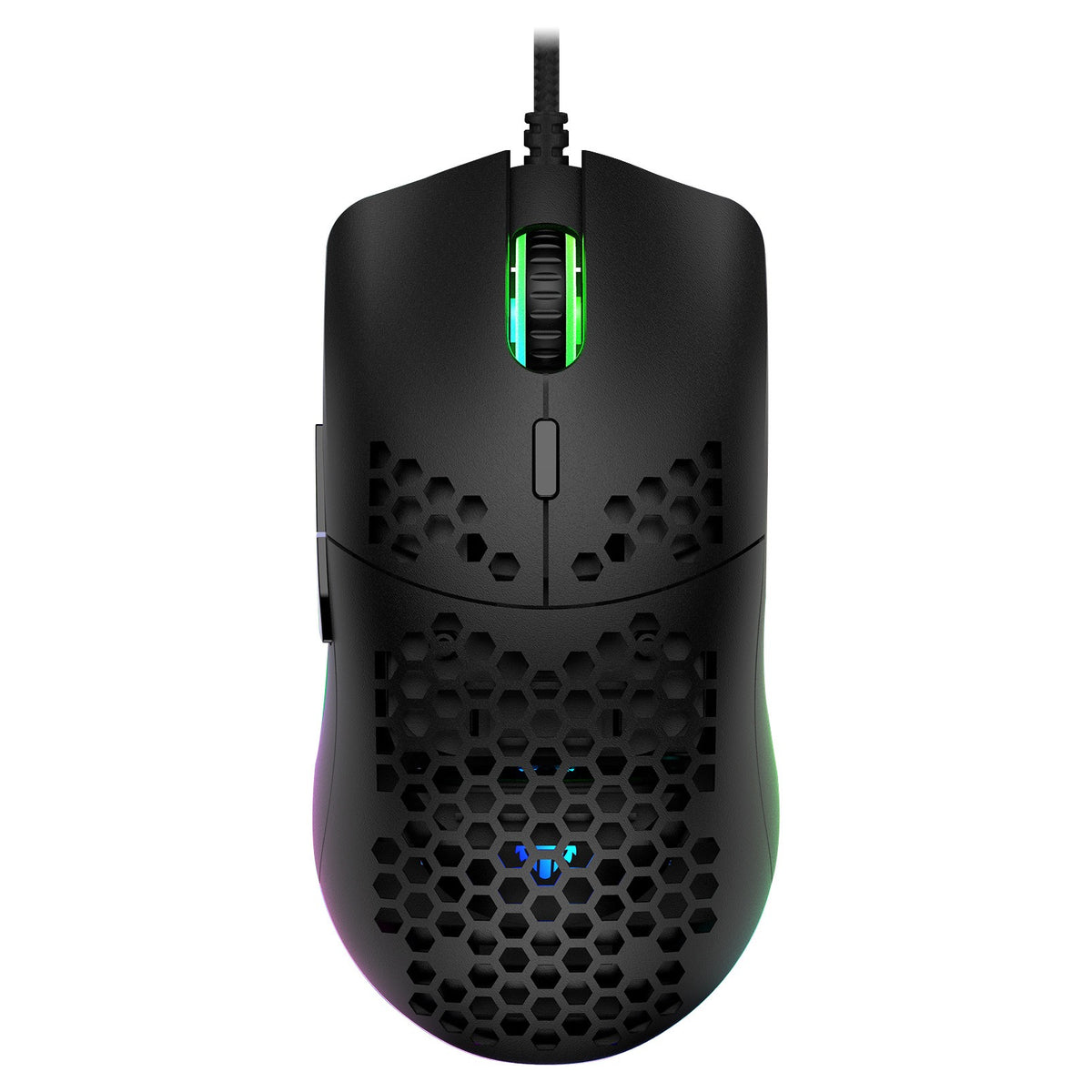 Wired RGB Gaming Mouse with Macro Programming, 6 Buttons