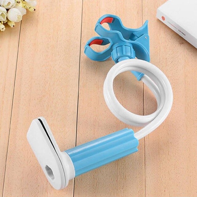 360° Flexible Long-Arm Phone Holder for Desk, Bed & Car