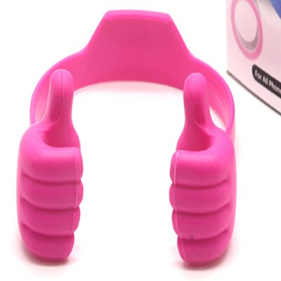 Portable Adjustable Thumb Phone Holder Stand for Smartphones