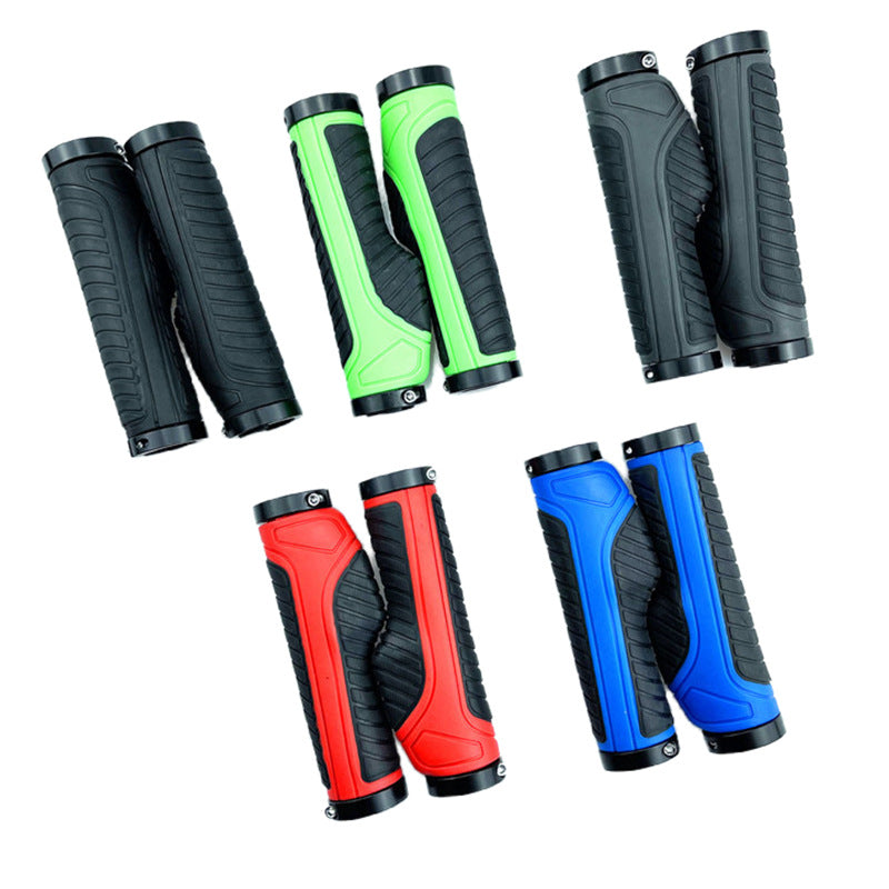 13 cm Bilateral-Locking Rubber Bicycle Handlebar Grips