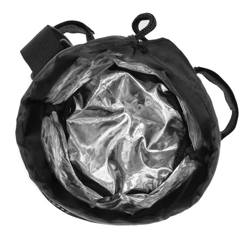 Nylon Bicycle Handlebar Water Bottle Bag, Small or Large