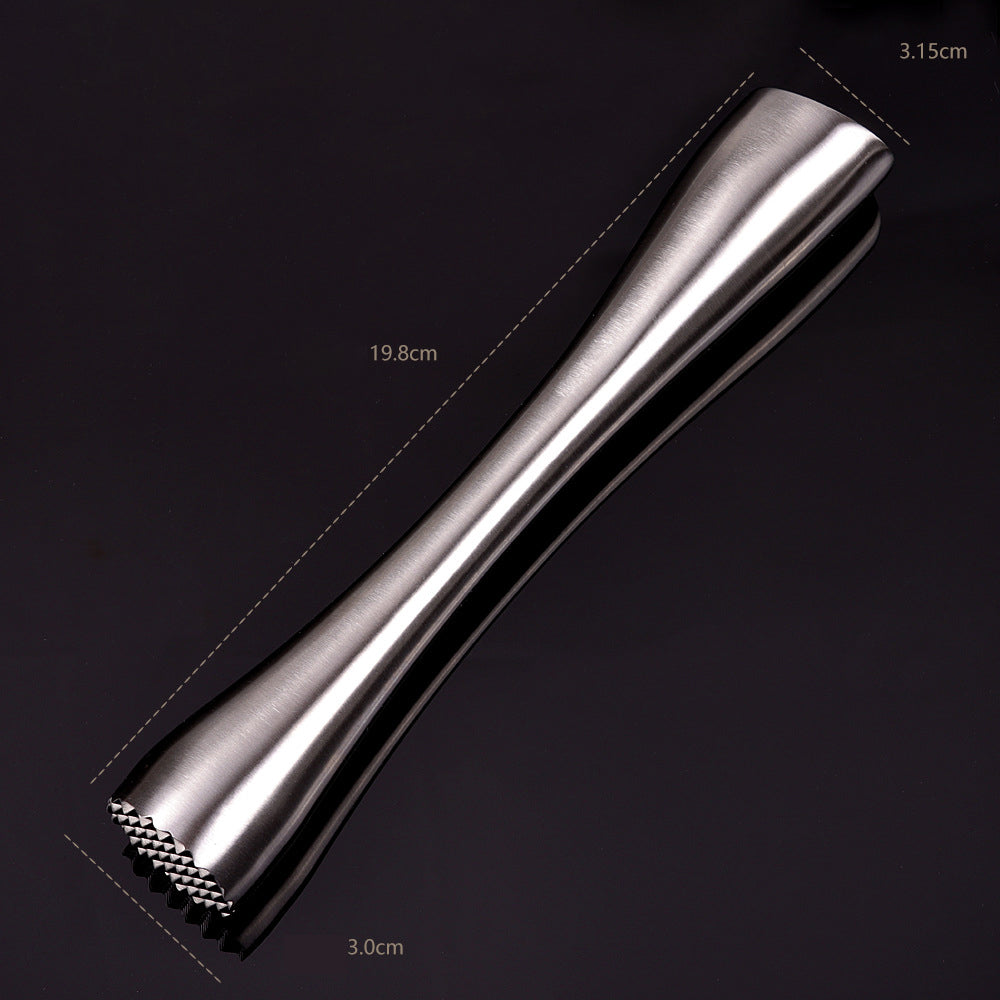 Stainless Steel Bar Muddler – Ice Crusher & Cocktail Mashing Tool