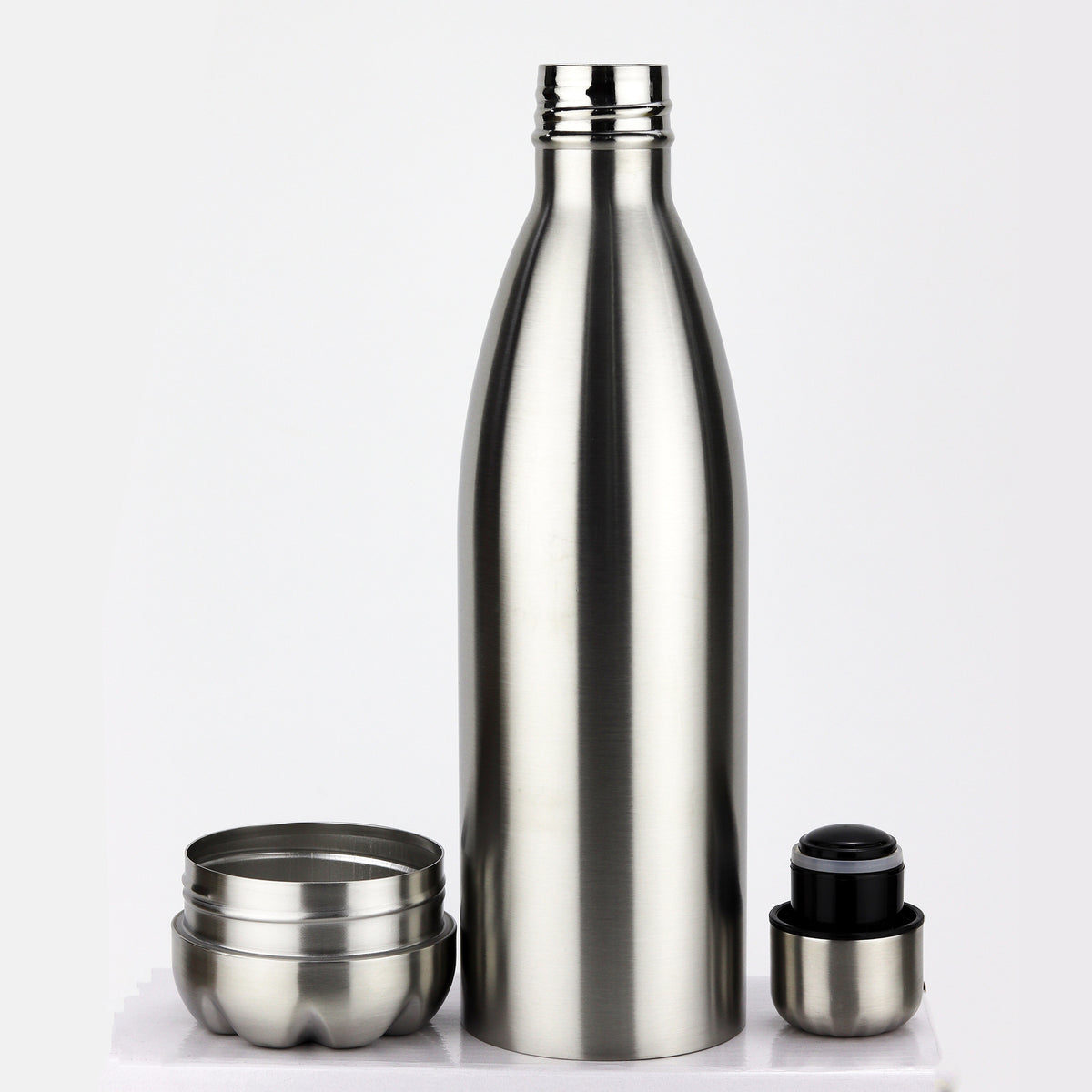750ml Stainless Steel Insulated Water Bottle with Detachable Base