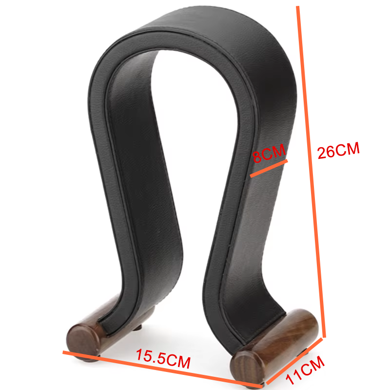U-Shaped Aluminum Alloy Desktop Headphone Stand