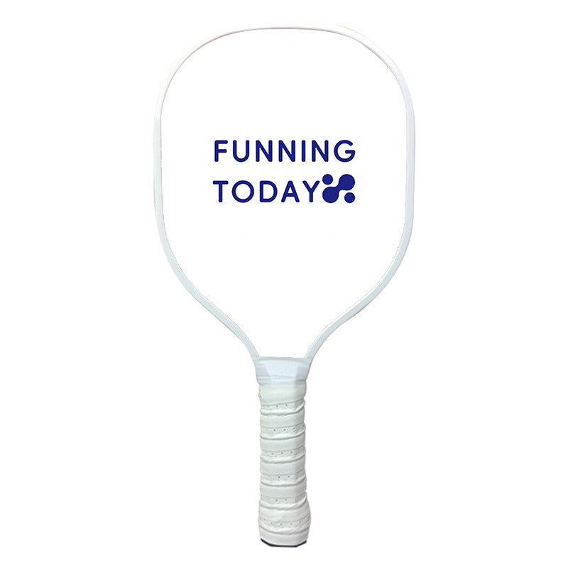 Beginner Pick Racket Paddle with Solid Wood Core and PU Grip