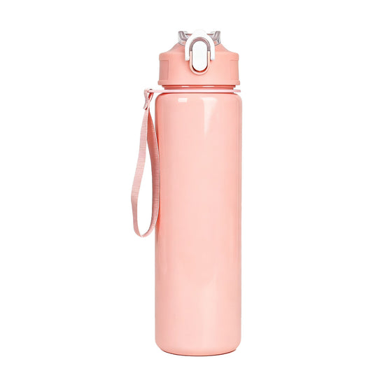 700ml Portable Straw Water Cup – Solid Color Plastic Tumbler for Outdoor & Everyday Use